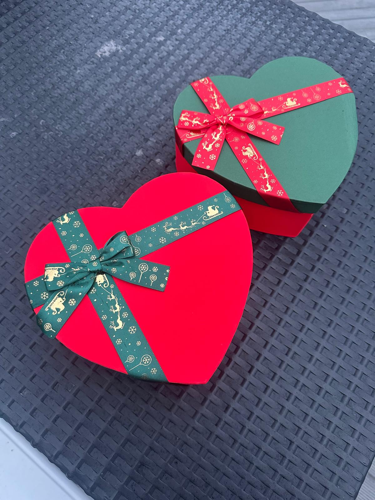 🎁 Caixa surpresa de NATAL em forma de coração