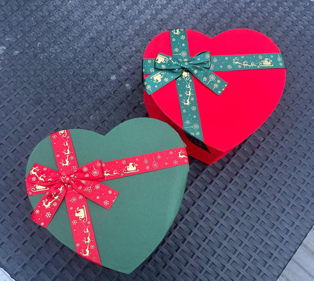 🎁 Caixa surpresa de NATAL em forma de coração