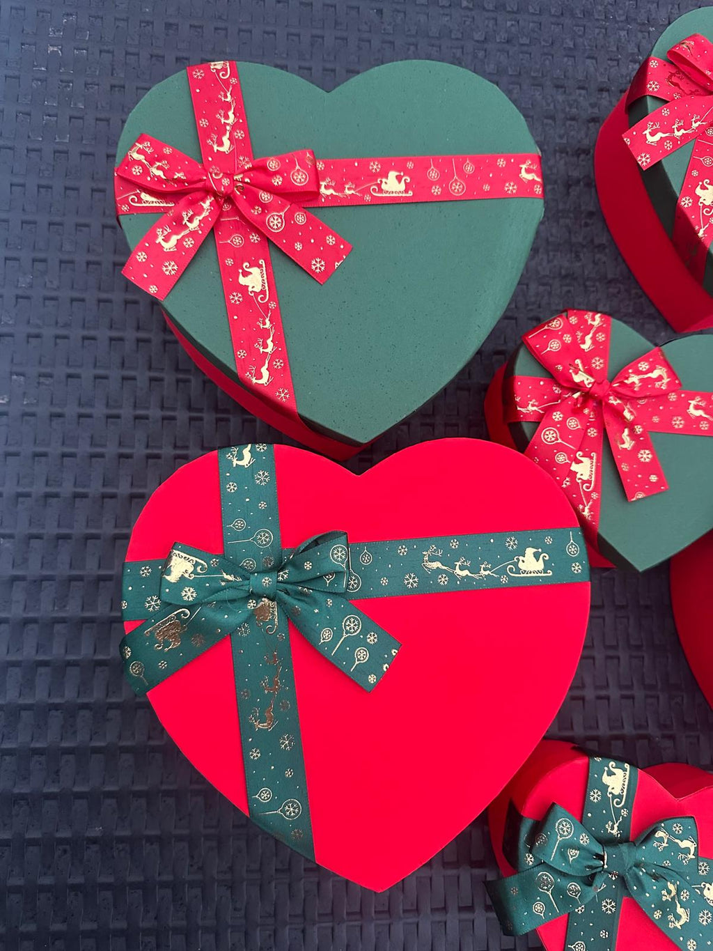 🎁 Caixa surpresa de NATAL em forma de coração