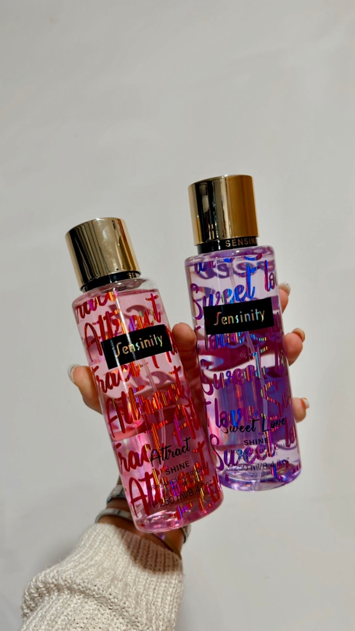 Body Splash Inpiração VS 💖 💜💛